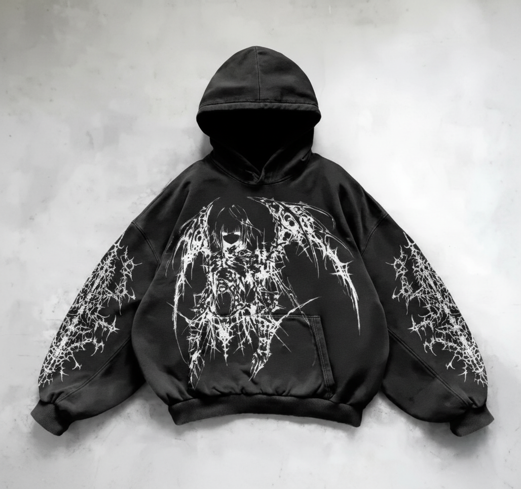 Washed Pullover Hoodie