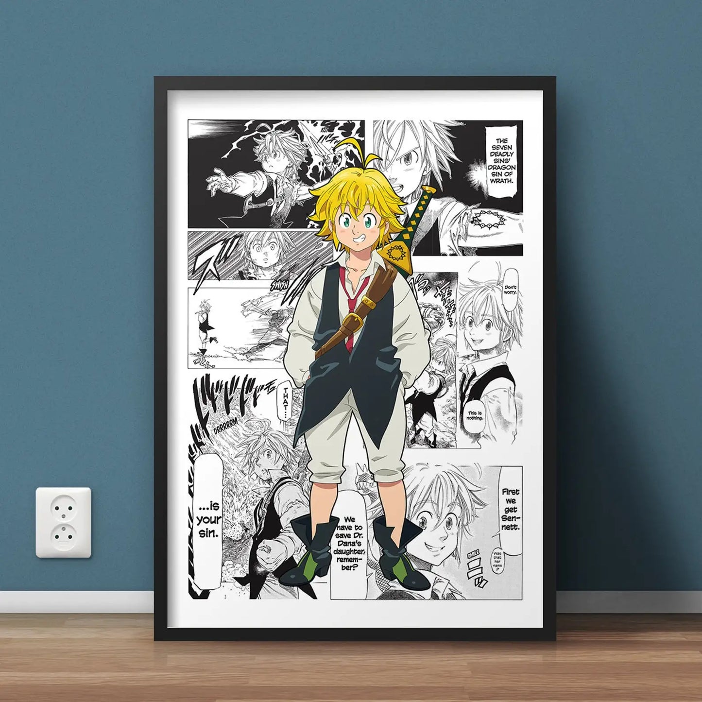 My Hero Academia Canvas Poster Anime Wall Art for Living Kids Room Decor