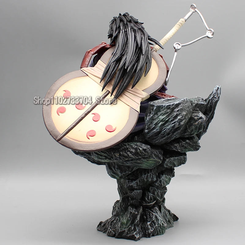 29cm Anime Naruto Figures GK Uchiha Madara Action Figures PVC Collection NARUTO Model Peripheral Toys Desktop Decoration Gifts