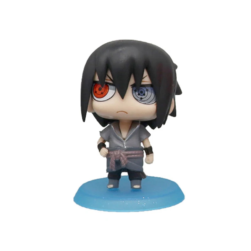 Hot Anime Naruto Action Figure Naruto Sasuke Kakashi Itachi Model Toys Desktop Ornament Decoration Gift Boy Girl Figure Toy