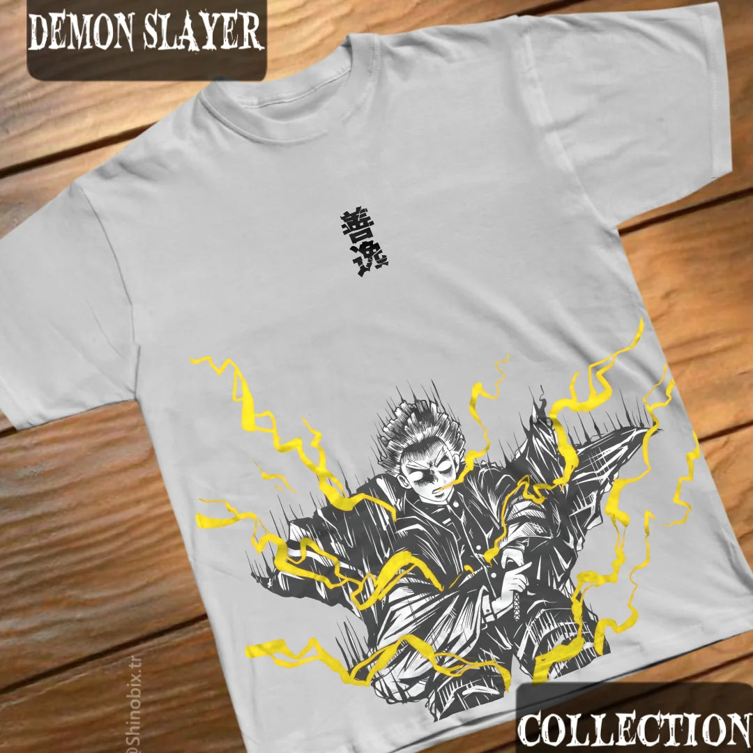 Japanese Hot Blooded Anime T-shirt Men Women Kokushibo Graphic Oversized Y2k Harajuku High Quality T-shirt Female Male Clothing