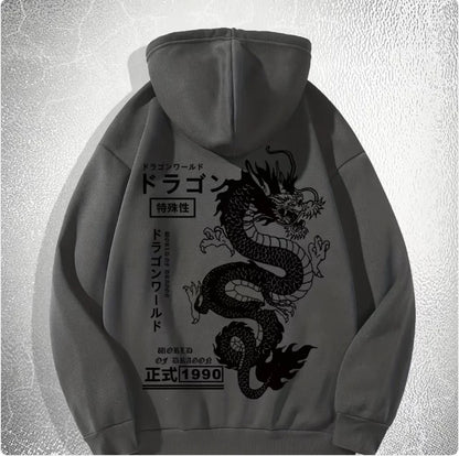Dark Printed Hoodie