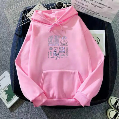 Thickened Loose Velvet Hoodies for Women