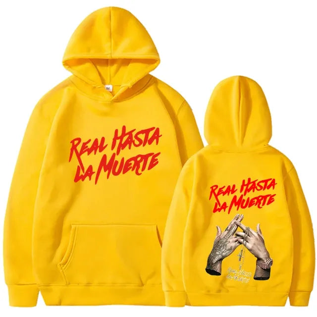 Autumn Fleece Men's Hoodies with Anuel AA Print