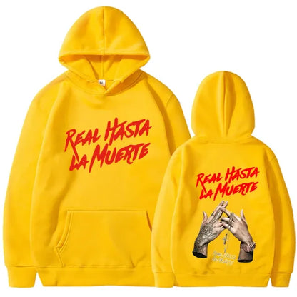 Autumn Fleece Men's Hoodies with Anuel AA Print