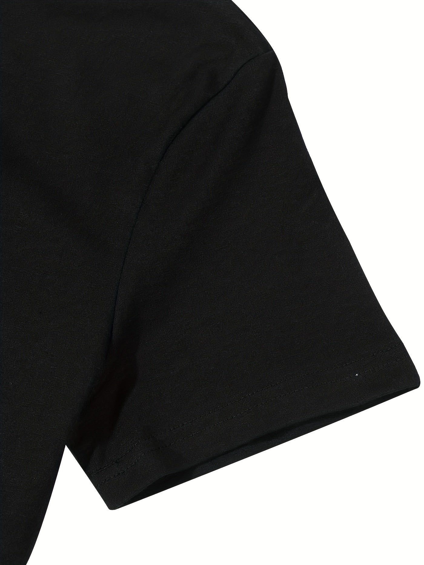 Anime Print Crew Neck T-Shirt, Casual Short Sleeve T-Shirt For Spring & Summer, Women's Clothing