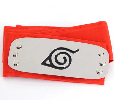 Akatsuki Kakashi Konoha Headband Cosplay Costumes Accessories Itachi Akatsuki Armband Toys Props Anime Figure Model Gift