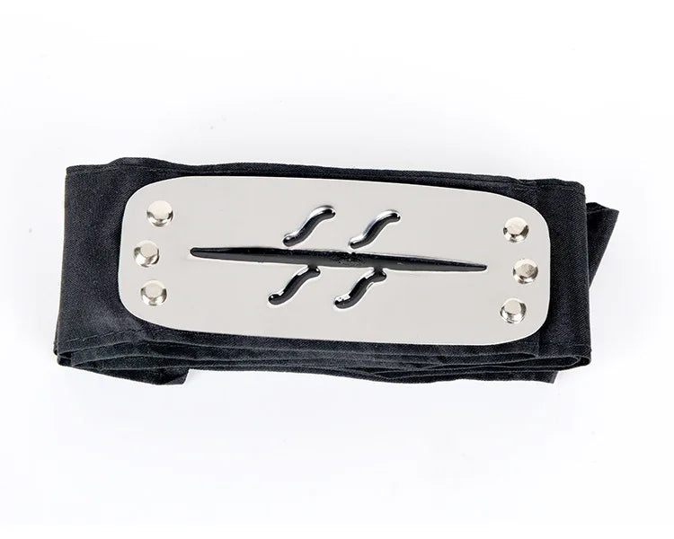 Akatsuki Kakashi Konoha Headband Cosplay Costumes Accessories Itachi Akatsuki Armband Toys Props Anime Figure Model Gift