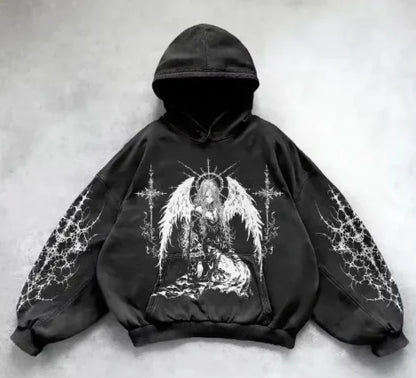 Washed Pullover Hoodie