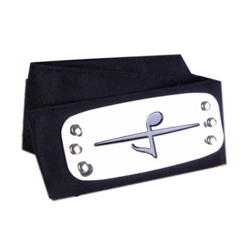 Akatsuki Kakashi Konoha Headband Cosplay Costumes Accessories Itachi Akatsuki Armband Toys Props Anime Figure Model Gift