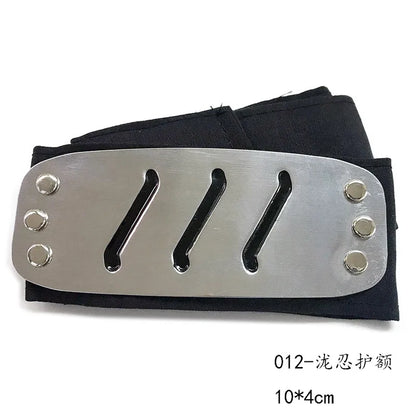 Akatsuki Kakashi Konoha Headband Cosplay Costumes Accessories Itachi Akatsuki Armband Toys Props Anime Figure Model Gift