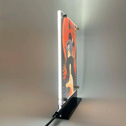 Led Backlit Poster Itachi Anime Night Light for Bedroom Nightlight Game Room Decor 02 Table Lamps Sign Itachi
