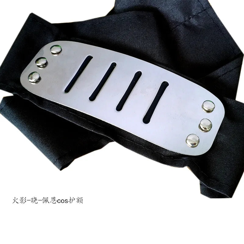 Akatsuki Kakashi Konoha Headband Cosplay Costumes Accessories Itachi Akatsuki Armband Toys Props Anime Figure Model Gift
