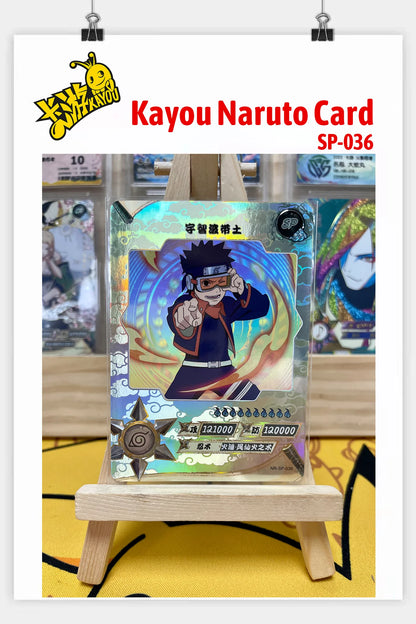 Kayou Genuine Anime Naruto Card SP Full Series No.001-040 Gaara Uzumaki Naruto Namikaze Minato Rare Collection Card Toy Gift