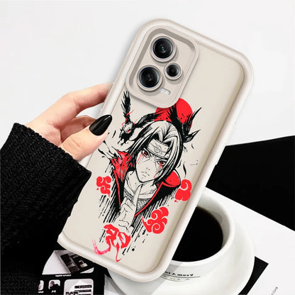 Anime Naruto Fashion Cool Cute Eye Ladder For Xiaomi Redmi Note 13 12 12C 11 11S 10 10C 10A 9C 9A Pro 5G TPU Phone Case