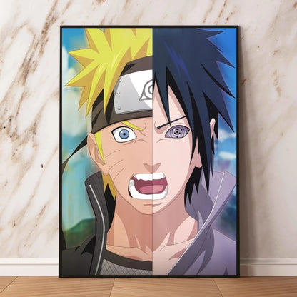 Print On Canvas Naruto High Quality Art Wall Decor Gifts Children's Bedroom Decor Modular Prints Poster Home Hanging