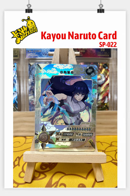 Kayou Genuine Anime Naruto Card SP Full Series No.001-040 Gaara Uzumaki Naruto Namikaze Minato Rare Collection Card Toy Gift