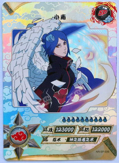 Kayou Genuine Anime Naruto Card SP Full Series No.001-040 Gaara Uzumaki Naruto Namikaze Minato Rare Collection Card Toy Gift