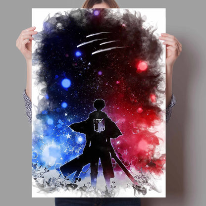 Anime Attack On Titan Canvas Poster  Artistic Wall Decor for Bedroom Living Room Perfect Quality Home Decoration
