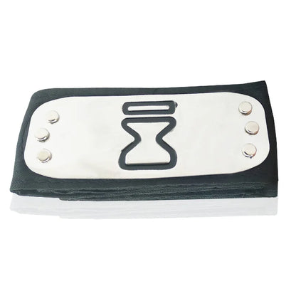 Anime Figures Headbands Guard Ninja Accessories Uzumaki Hatake Kakashi Head Belt Cosplay Props Kids Toys Cool Gift