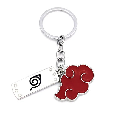 New Pendant Keychains Uzumaki Naruto Anime Figures Accessories Akatsuki Itachi Manga Men Key Chain Fans Gift Kids Toys Keyrings
