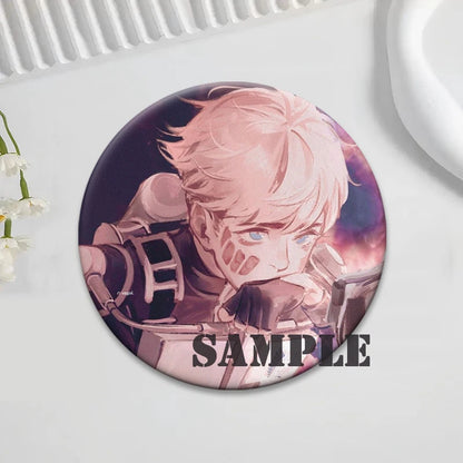 Anime Attack on Titan Brooches Exquisite Badge Eren Jäger Mikasa Ackerman Armin Arlert Levi Rivaille Rival Ackerman Cartoon Pins