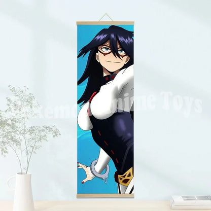 My Hero Academia Poster: Hanging Scroll, HD Quality Wall Art, Retro Posters for Home Room Wall Decoration
