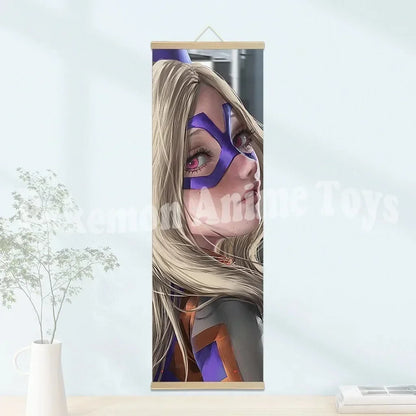 My Hero Academia Poster: Hanging Scroll, HD Quality Wall Art, Retro Posters for Home Room Wall Decoration