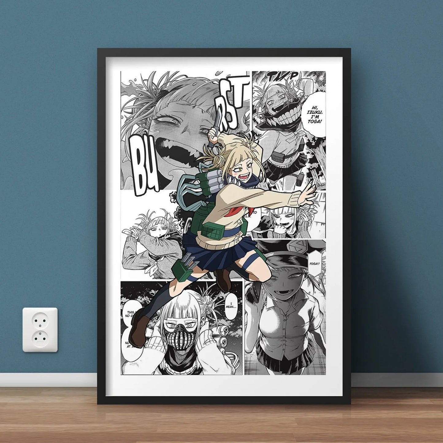 My Hero Academia Canvas Poster  Anime Wall Art for Living  Kids Room Decor