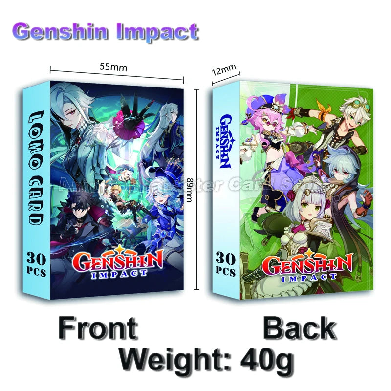 LOMO Card 30Pcs/Set Anime Sailor Moon One Piece Naruto JOJO SAO Cards Photocards Hobby Game Collection Toys For Children Gifts