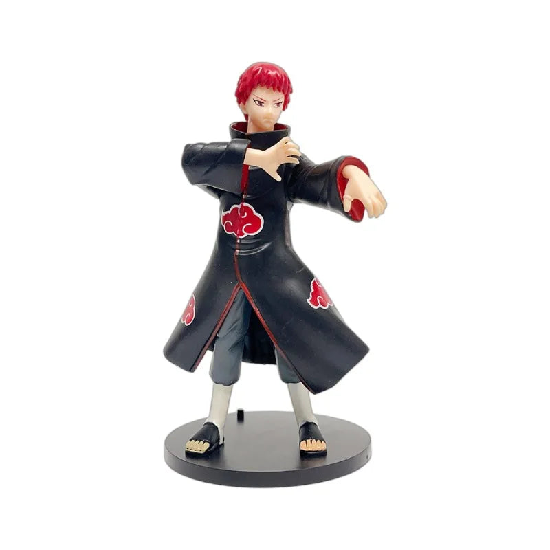 Anime Naruto Itachi Jiraya Anime Action Figure Model Gifts Collectible Figurines for Kids 19CM