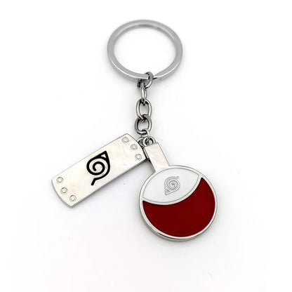 New Pendant Keychains Uzumaki Naruto Anime Figures Accessories Akatsuki Itachi Manga Men Key Chain Fans Gift Kids Toys Keyrings