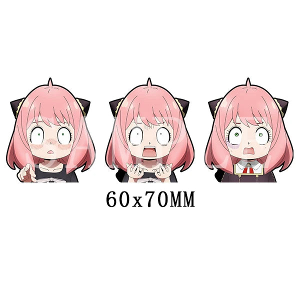 1 Piece Anime Naruto Dragon Ball Z Goku/Vegeta Magic Motion Small Stickers Waterproof Decals for Phone,cup,laptop Etcs Toy Gifts