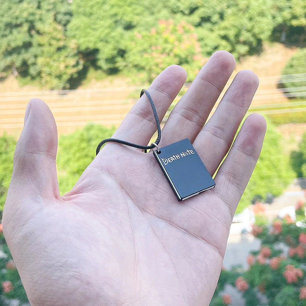 Anime Death Note Keychain Black Notebook  Pendant Key Chain Cospaly Accessories Keyring for Women Men Jewelry Gifts