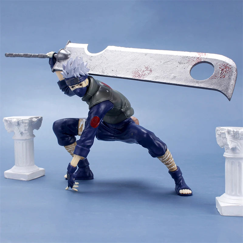 New NARUTO Kakashi Hatake Anime Figure Toys Naruto PVC Action Figurine Cartoon Model Dolls Ornaments Birthday Gifts Kids