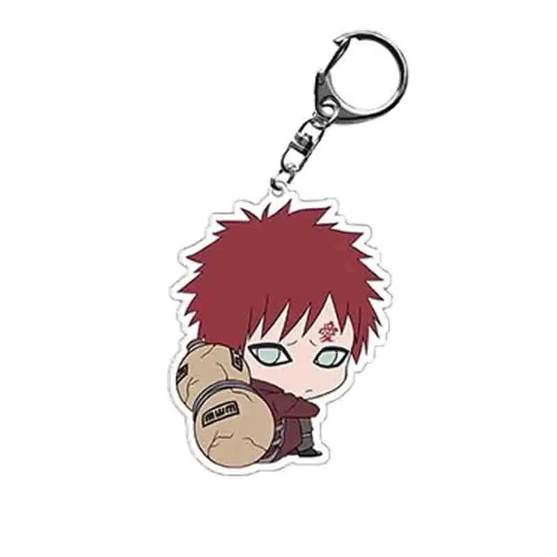Anime Ninja Uzumaki Hatake Kakashi Uchiha Itachi Jiraiya  Acrylic Keychain Women Jewelry Gift Figures Toys
