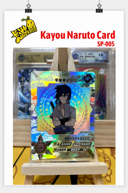 Kayou Genuine Anime Naruto Card SP Full Series No.001-040 Gaara Uzumaki Naruto Namikaze Minato Rare Collection Card Toy Gift