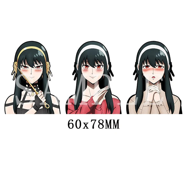 1 Piece Anime Naruto Dragon Ball Z Goku/Vegeta Magic Motion Small Stickers Waterproof Decals for Phone,cup,laptop Etcs Toy Gifts