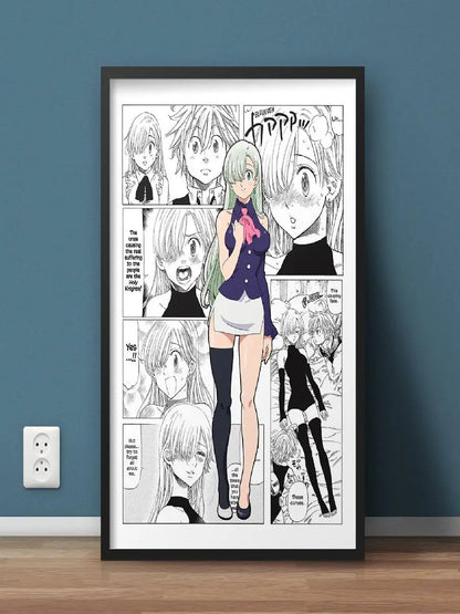 My Hero Academia Canvas Poster  Anime Wall Art for Living  Kids Room Decor