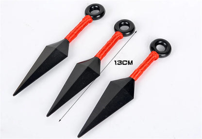 Anime Akatsuki Hatake Kakashi Shuriken Uchiha Itachi Cosplay Accessories Props Plastic Collection Toys Halloween Gifts