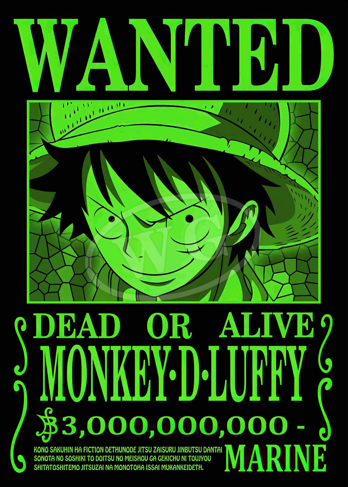 One Piece Pastable Canvas Painting Anime Figure Luffy All Characters WANTED HD Print Picture for Bedroom Wall Decoration Poster