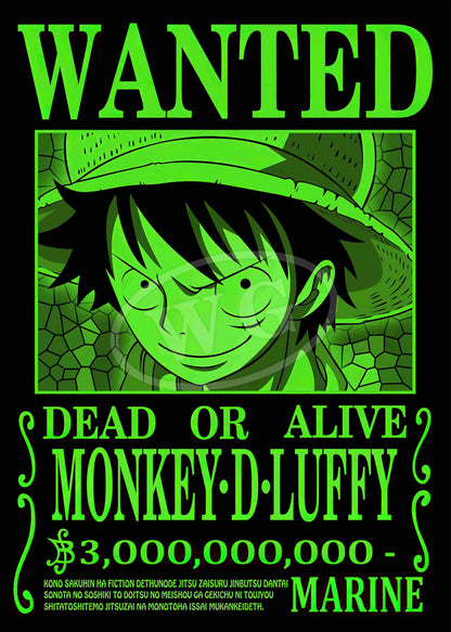 One Piece Pastable Canvas Painting Anime Figure Luffy All Characters WANTED HD Print Picture for Bedroom Wall Decoration Poster