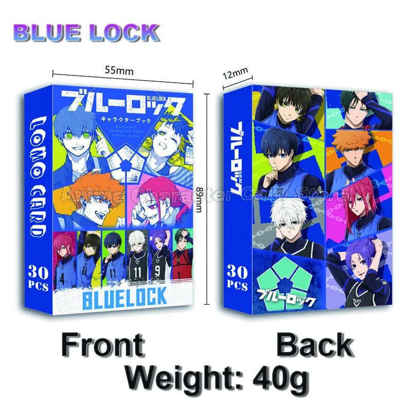 LOMO Card 30Pcs/Set Anime Sailor Moon One Piece Naruto JOJO SAO Cards Photocards Hobby Game Collection Toys For Children Gifts