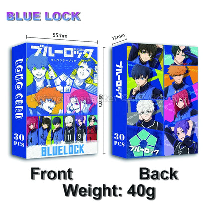 LOMO Card 30Pcs/Set Anime Sailor Moon One Piece Naruto JOJO SAO Cards Photocards Hobby Game Collection Toys For Children Gifts