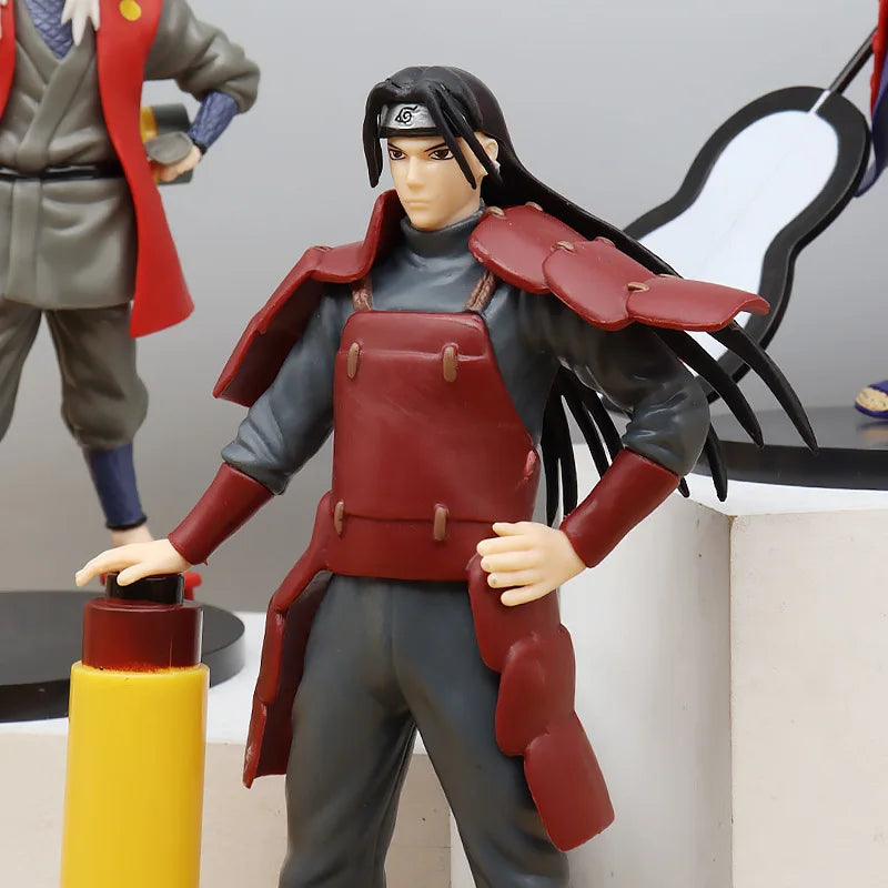 Anime Naruto Itachi Jiraya Anime Action Figure Model Gifts Collectible Figurines for Kids 19CM