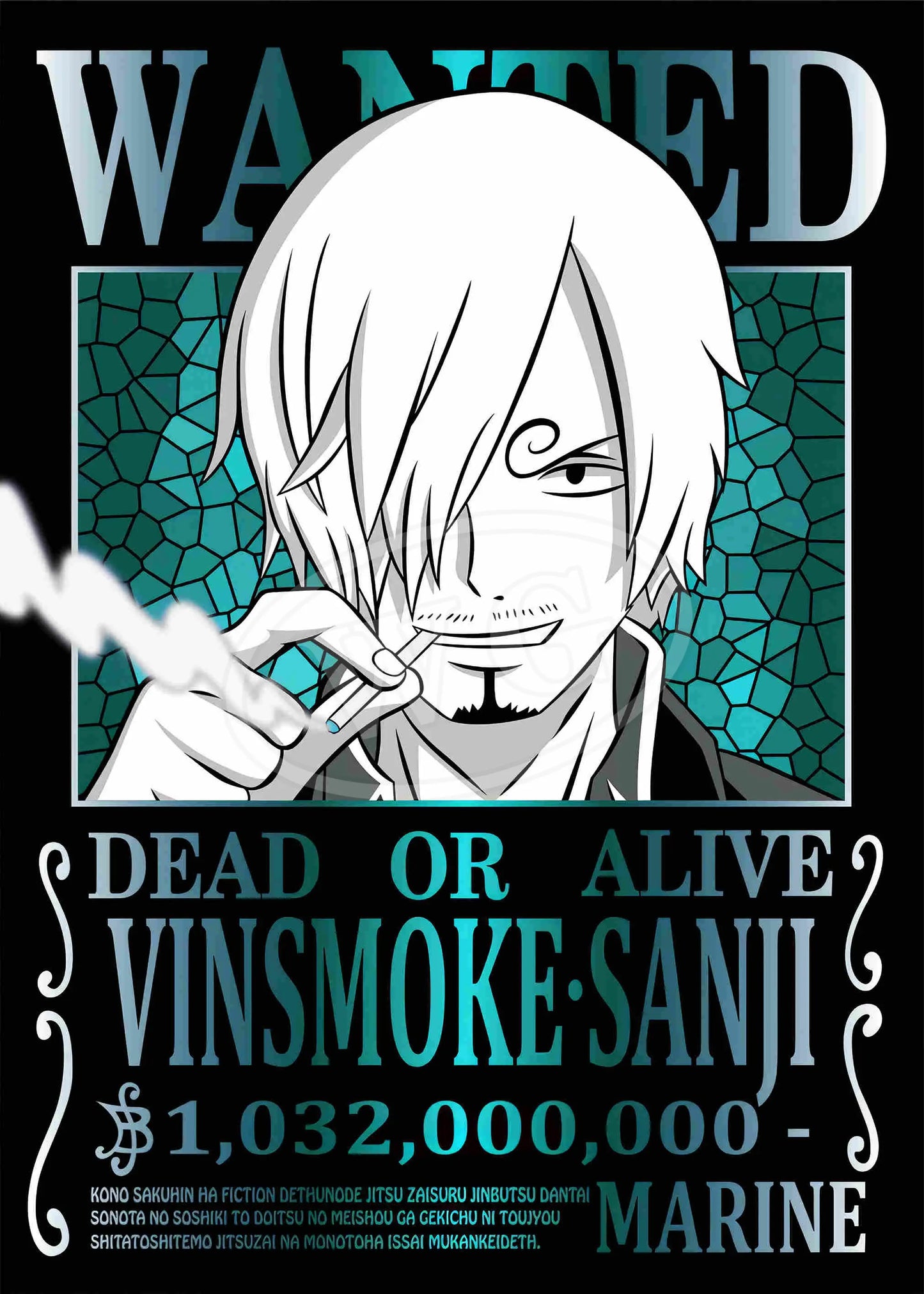 One Piece Pastable Canvas Painting Anime Figure Luffy All Characters WANTED HD Print Picture for Bedroom Wall Decoration Poster