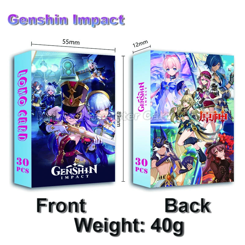 LOMO Card 30Pcs/Set Anime Sailor Moon One Piece Naruto JOJO SAO Cards Photocards Hobby Game Collection Toys For Children Gifts