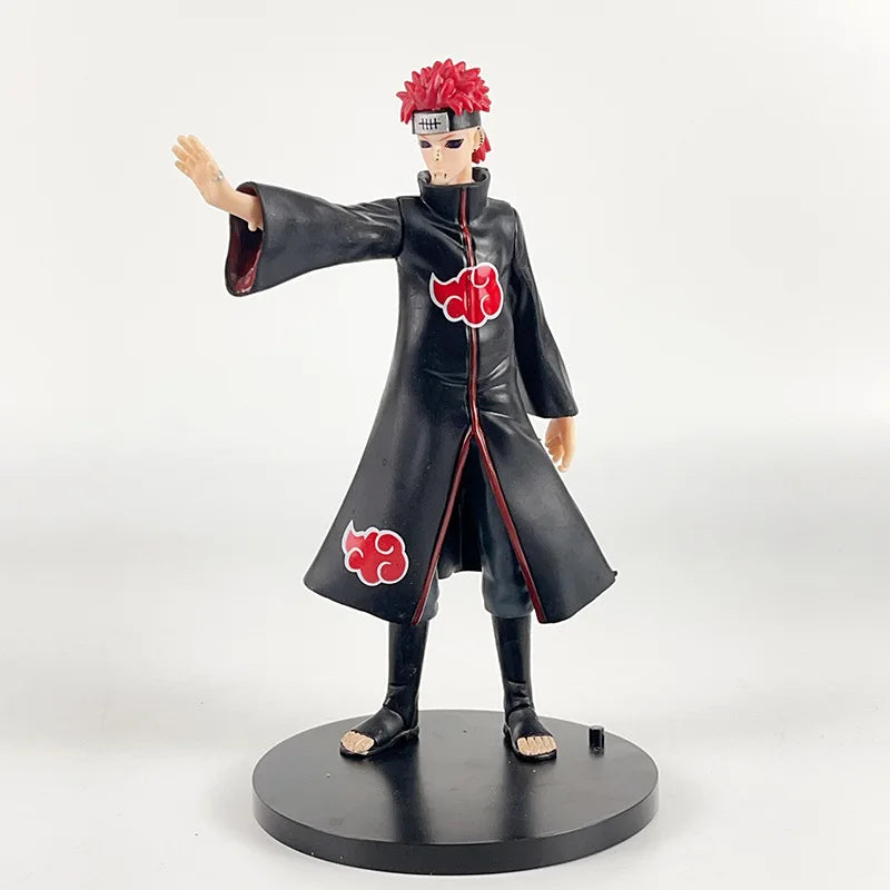Anime Naruto Itachi Jiraya Anime Action Figure Model Gifts Collectible Figurines for Kids 19CM