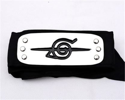 Anime Akatsuki Kakashi Konoha Headband Cosplay Costumes Accessories Itachi Akatsuki Armband Toys Props Figure Model Gift