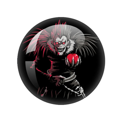Death Note Sign Photo 12mm-40mm Anime Photo Glass Cabochon Demo Flat Back Making Findings Jewelry Findings
